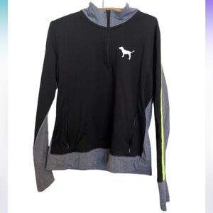 PINK Victoria's Secret Jacket - Gray and Black Neon Accent